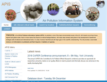 Tablet Screenshot of apis.ac.uk