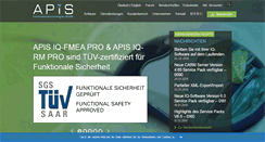 Desktop Screenshot of apis.de