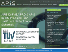 Tablet Screenshot of apis.de